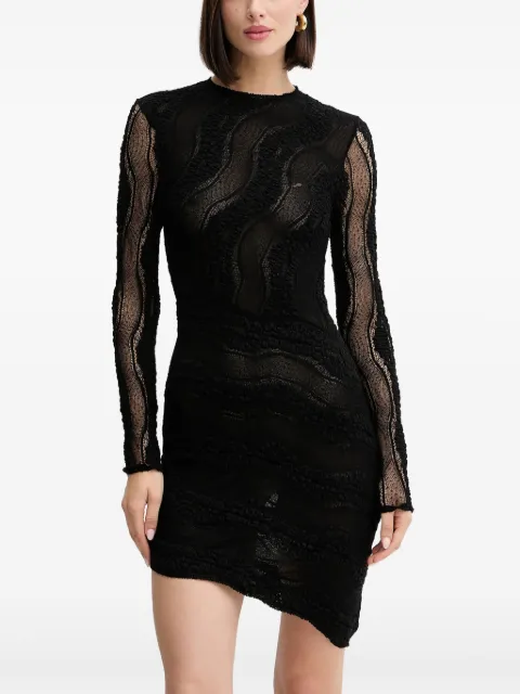 Charo Ruiz Ibiza long-sleeve asymmetrical dress