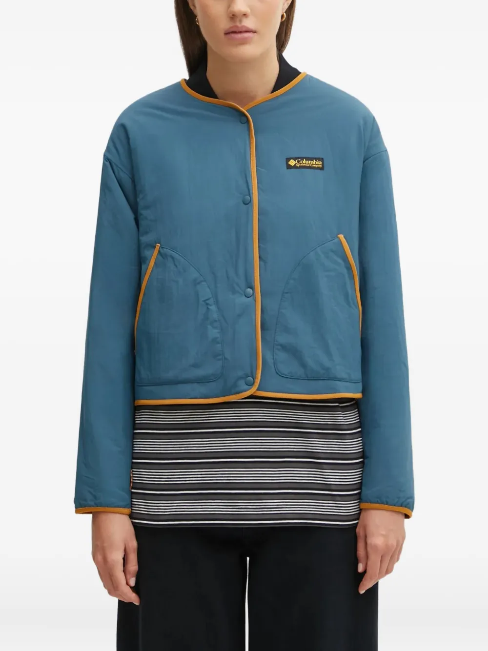 Columbia High Cascades™ Interchange Hooded Coat In Yellow