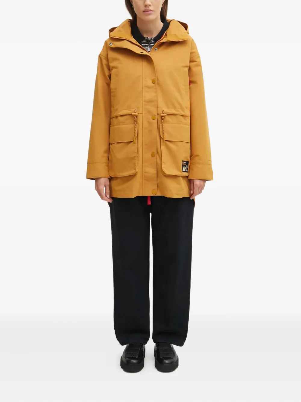 Columbia High Cascades™ Interchange Hooded Coat In Yellow