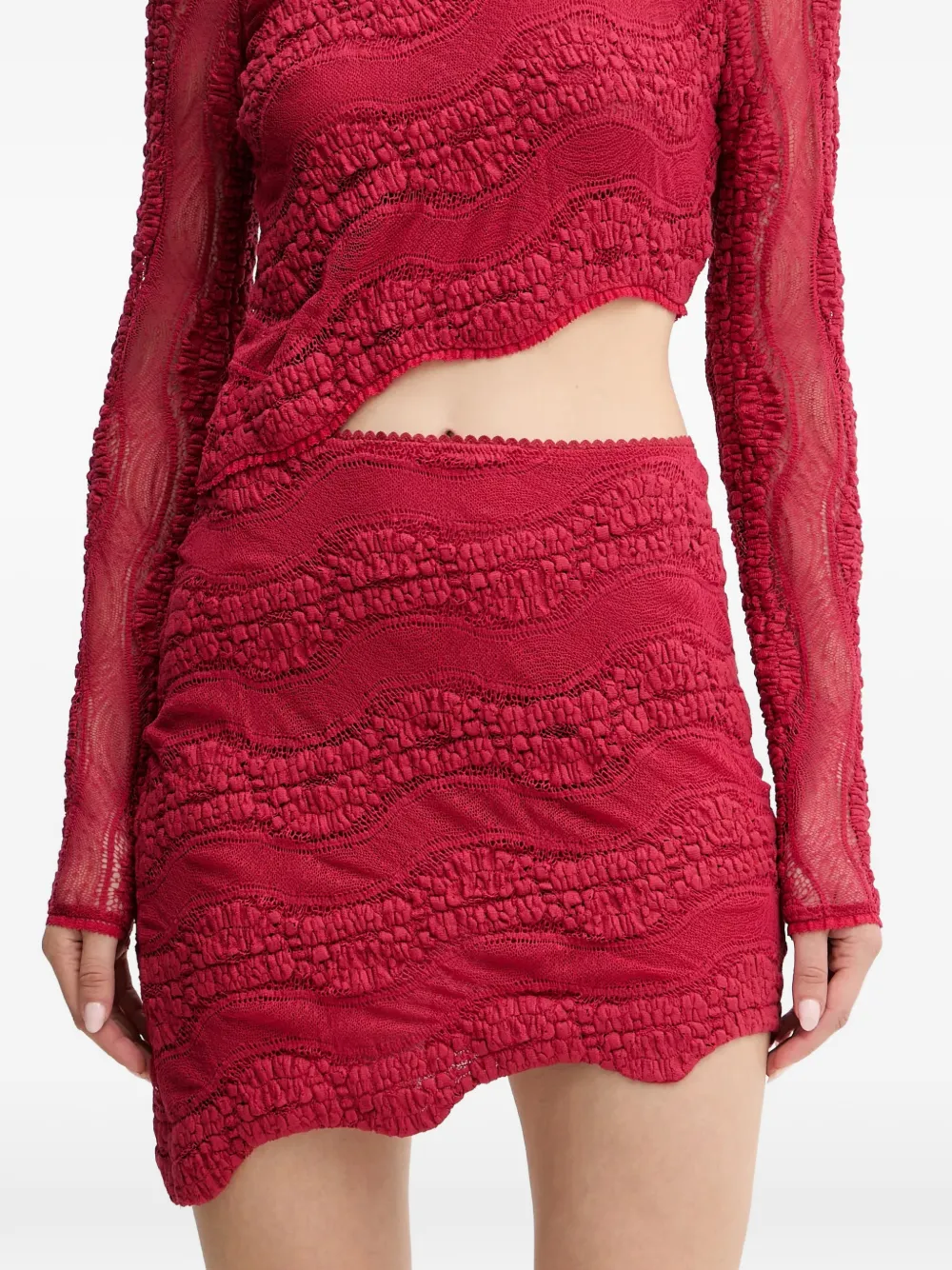 Charo Ruiz Ibiza Salina mini-rok Rood