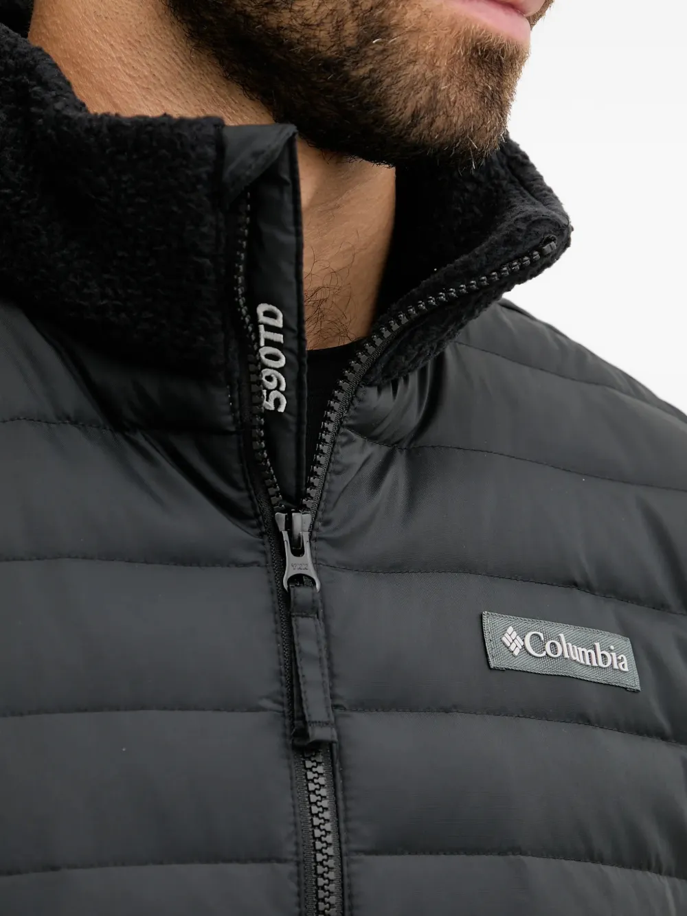 Columbia Juniper Peak™ gevoerd jack met rits Zwart