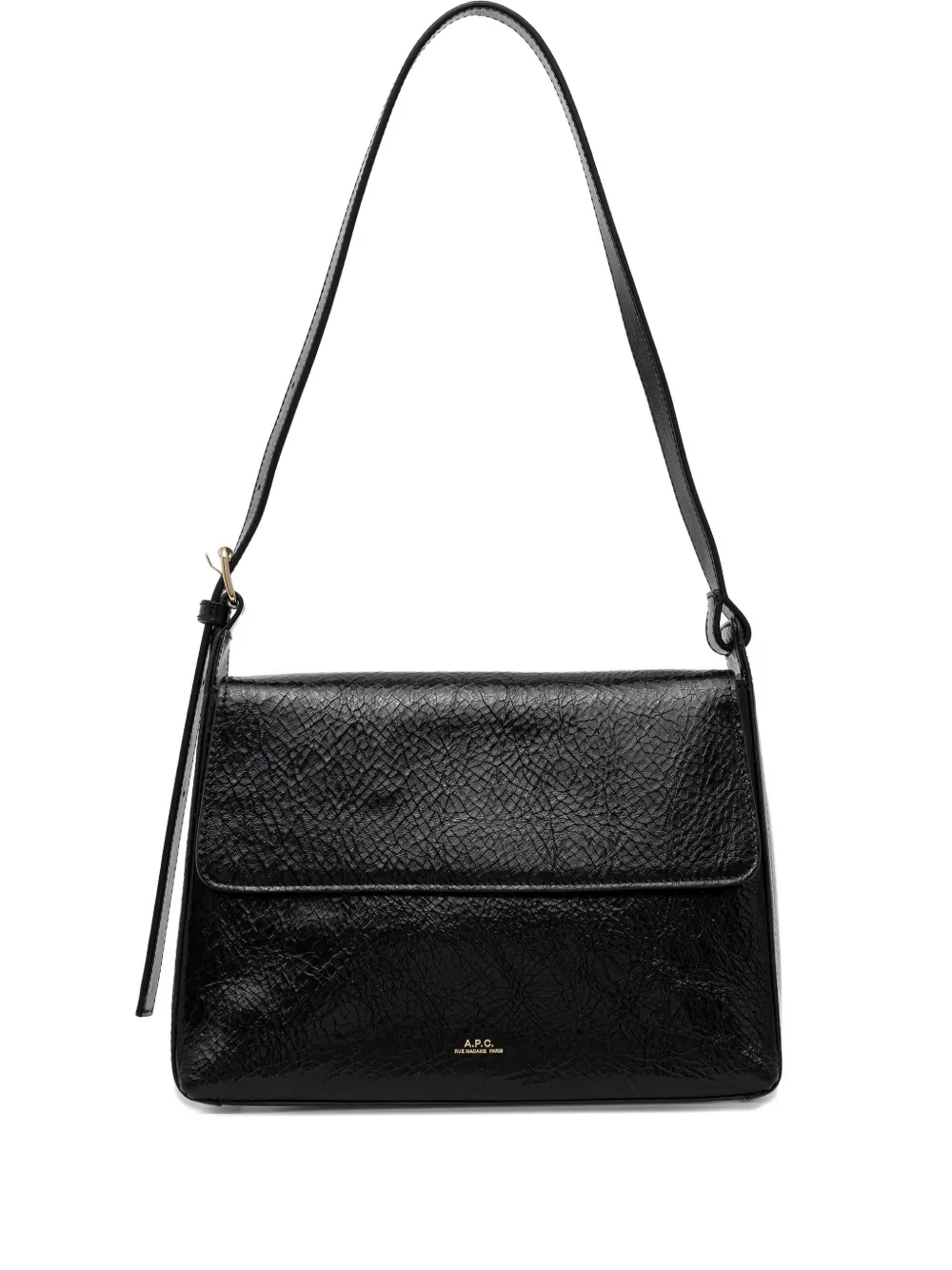 Apc Virginie Logo-detail Shoulder Bag In Pink