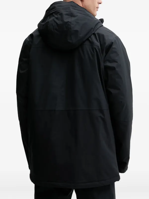 Columbia スノーウエア フード付き ブラック Columbia フーデッド スキージャケット | ブラック | FARFETCH JP