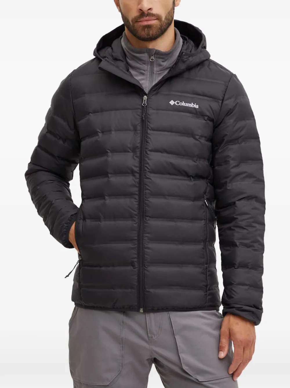 Columbia Lake 22™ II hooded padded jacket | Black | Image 1