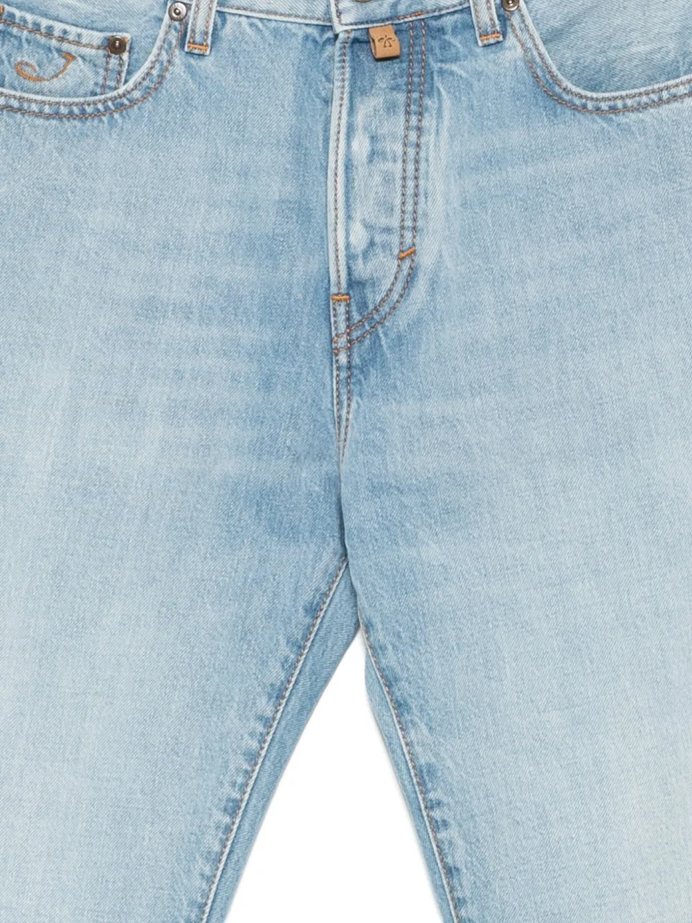 Jacob Cohën Jeans met vijf zakken Blauw