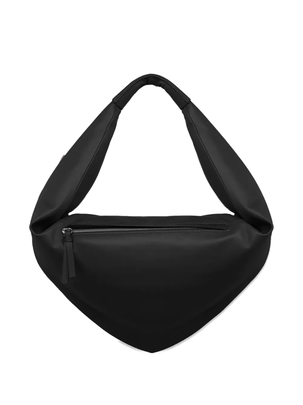 Federico Cina Padded Smooth Grain Tote Bag In Orange