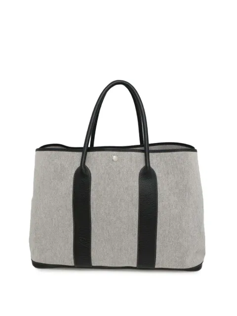 Hermès Pre-Owned 2004 Toile H and Buffle Skipper Garden Party 49 travel bag