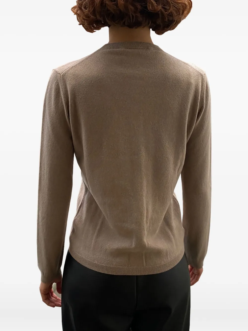 LA ROSE Kasjmier vest Bruin