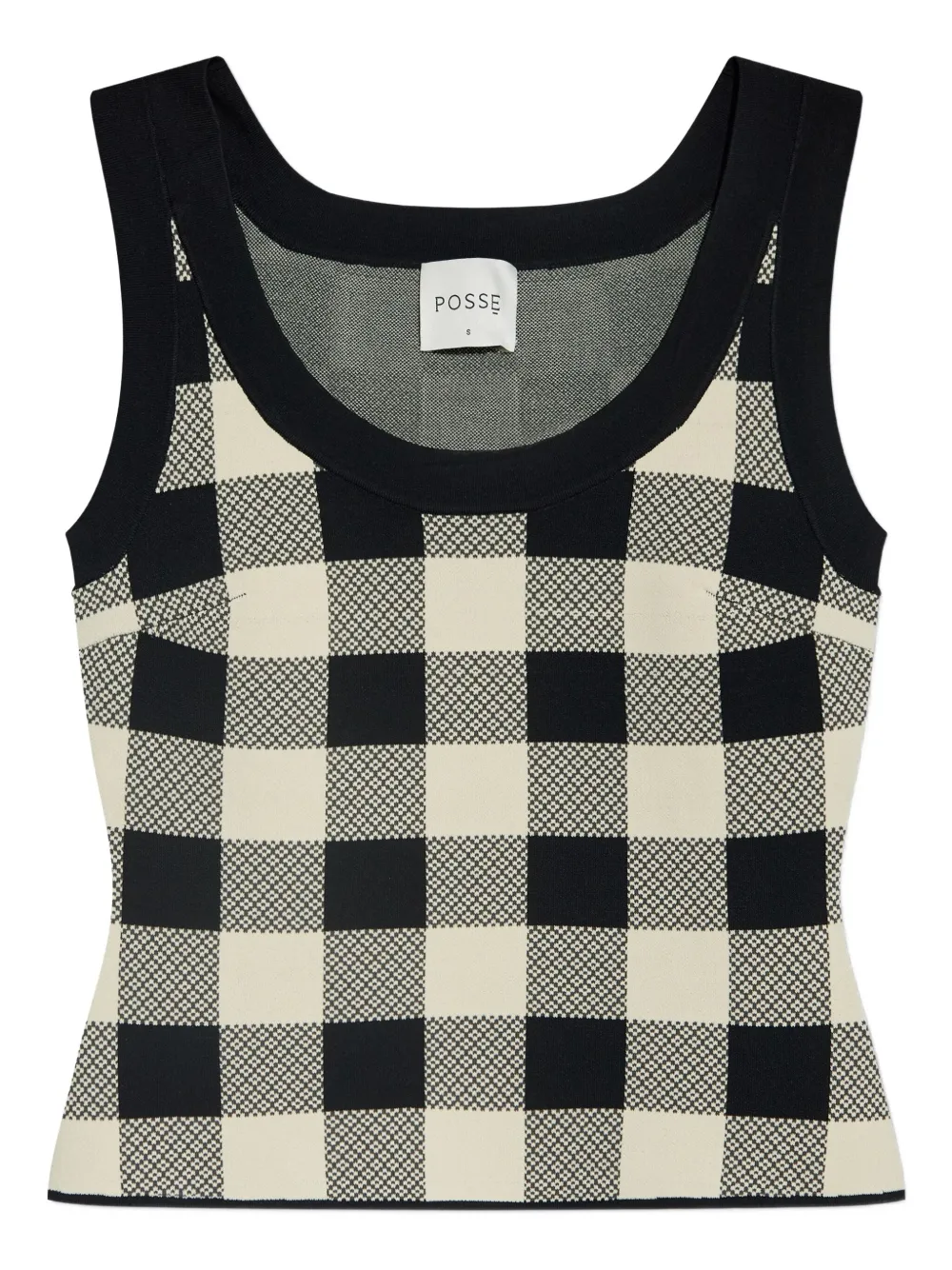 Posse gingham sleeveless top | Image 1