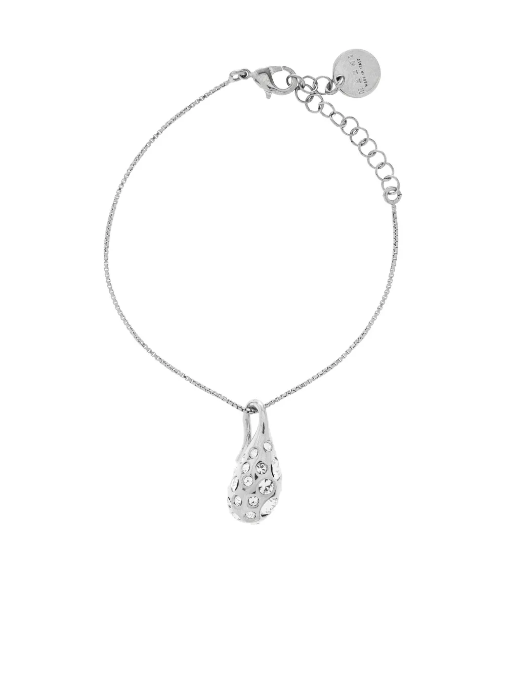 Marni teardrop-charm bracelet - シルバートーン Marni teardrop-charm bracelet - シルバートーン