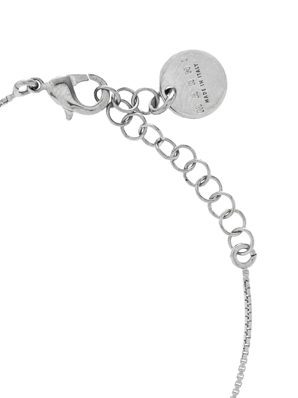  Marni Teardrop-charm Bracelet - Silver 