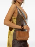 Marni suede cross bag - Brown