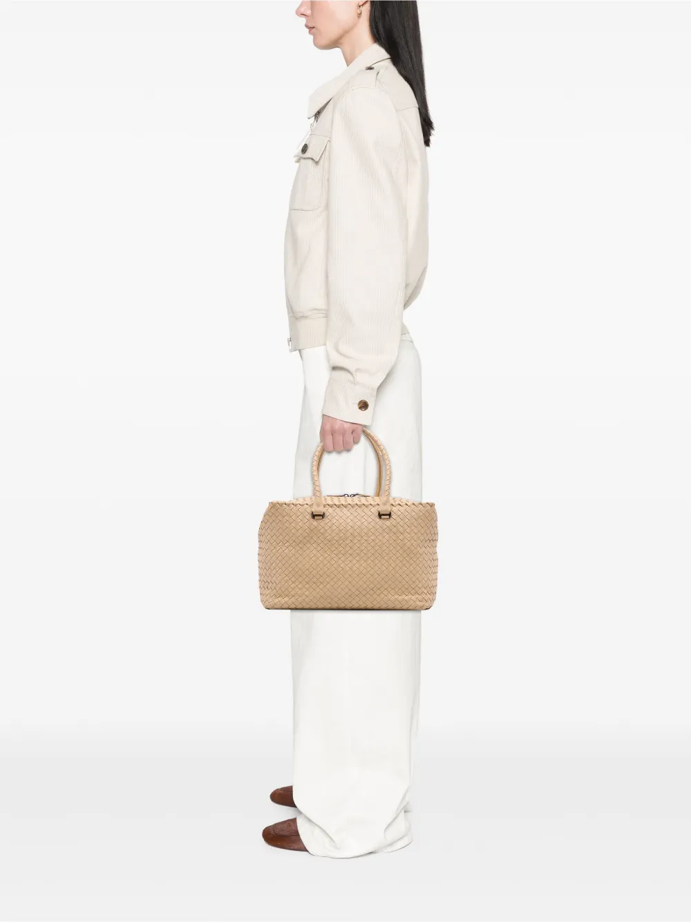 Bottega Veneta Pre-Owned 2012-2025 Nappa Intrecciato Brick tote bag | Pre-Owned | Image 2