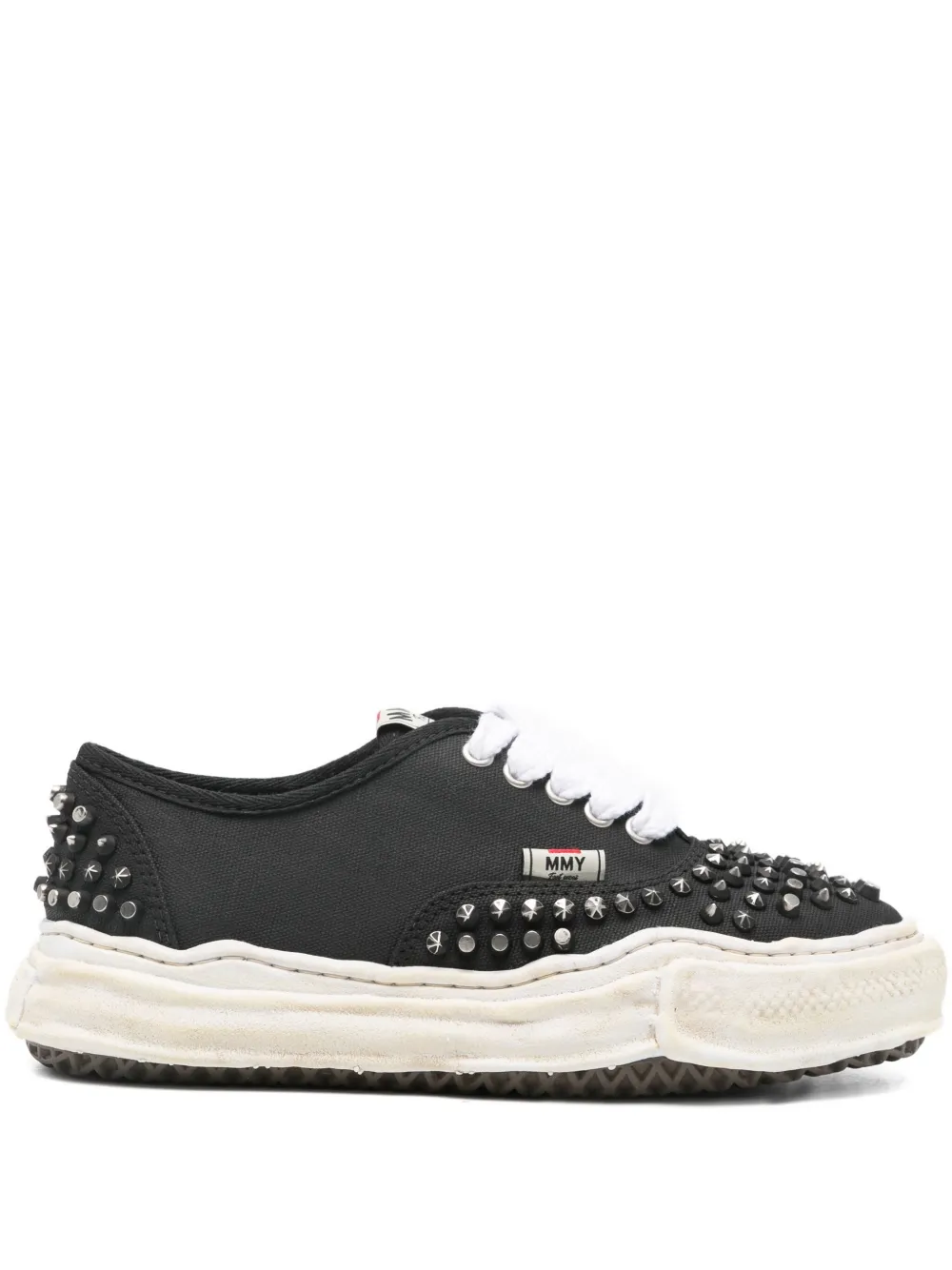 Maison MIHARA YASUHIRO studded sneakers - ブラック Maison MIHARA YASUHIRO studded sneakers - ブラック