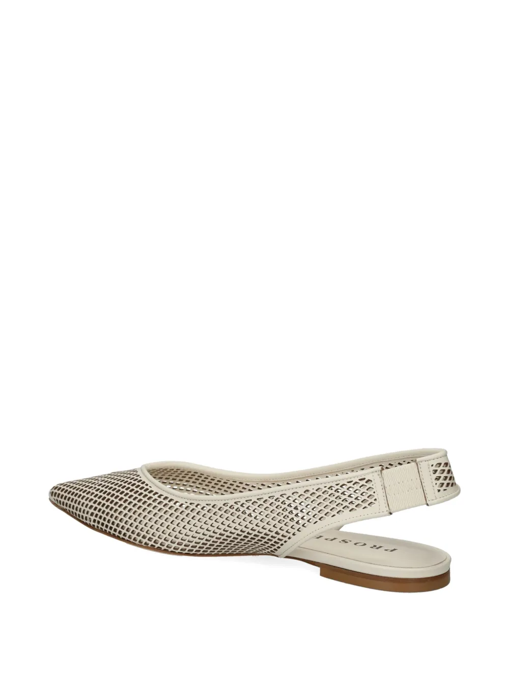 Prosperine Mesh Slingback Flat Pumps In Multi