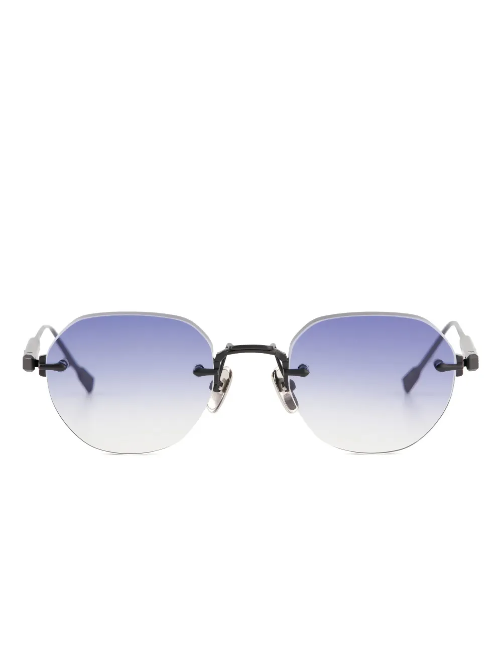 Sato Eyewear Terebellum I パントフレーム サングラス - ブラック Sato Eyewear Terebellum I パントフレーム サングラス - ブラック