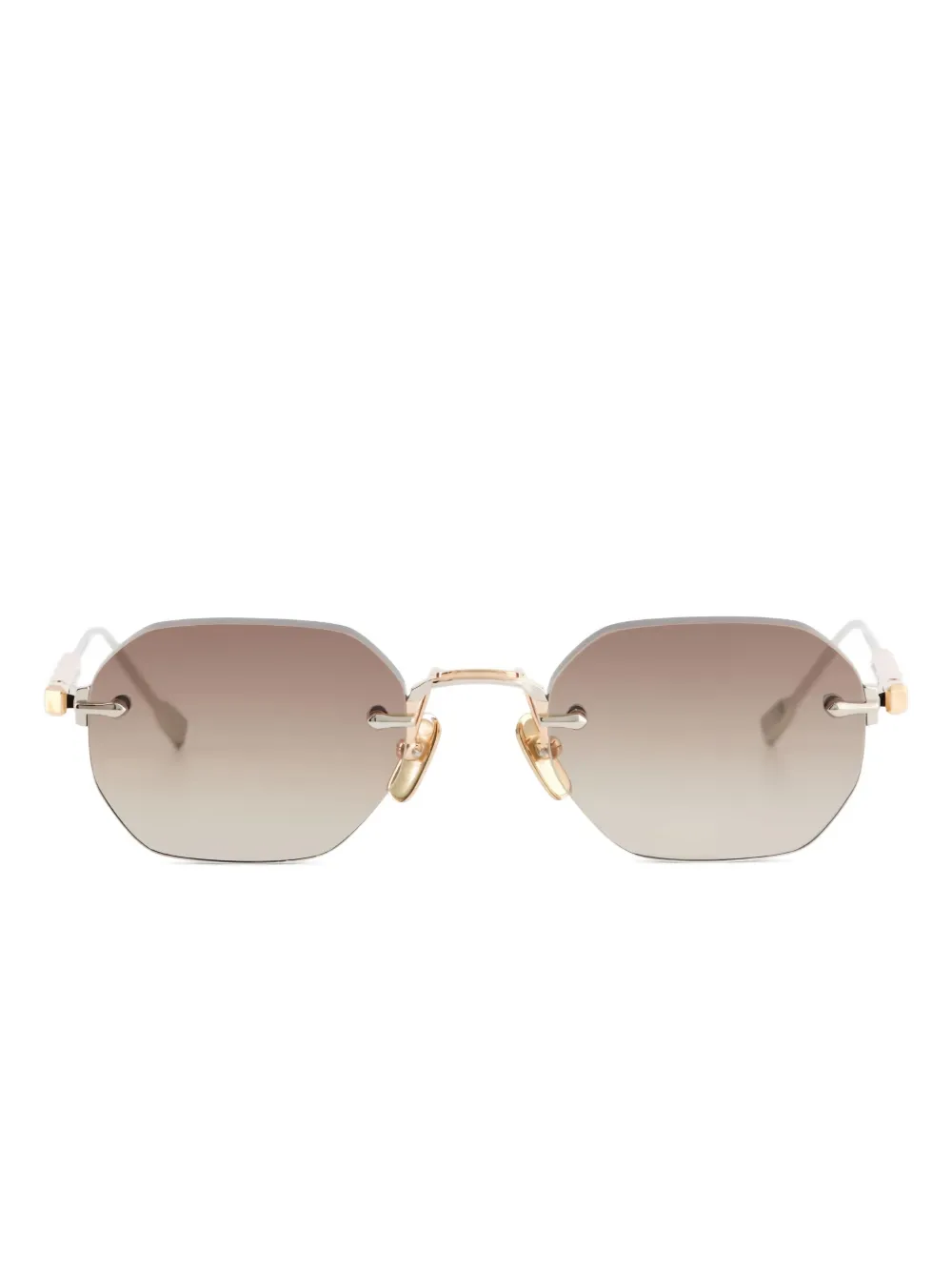 Sato Eyewear Terebellum II geometric-frame sunglasses | Pink | Image 1