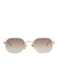 Sato Eyewear Terebellum II geometric-frame sunglasses - Pink