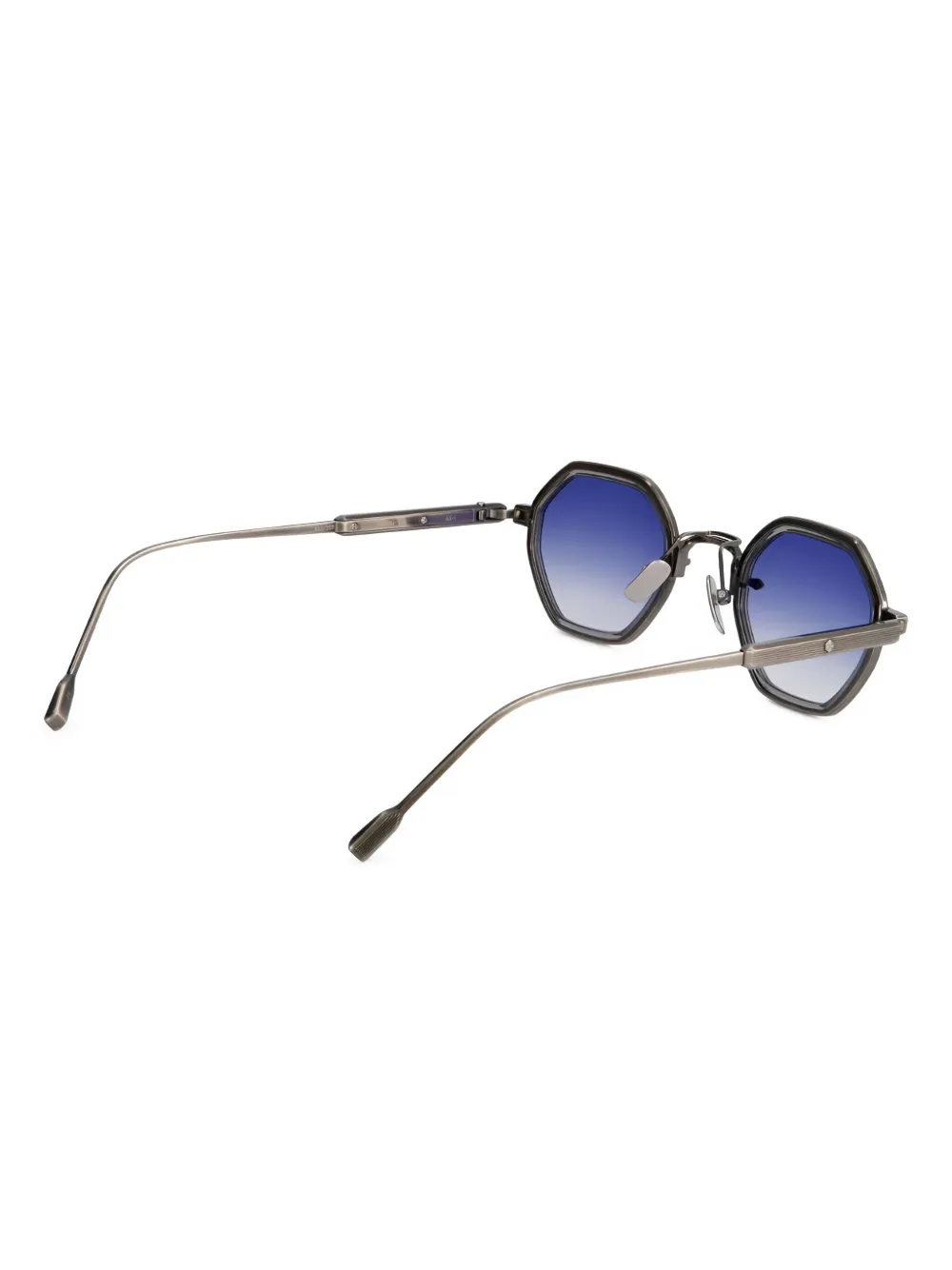Sato Eyewear Arraï-T zonnebril met geometrisch montuur - Zilver