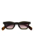 Sato Eyewear La Superba geometric-frame sunglasses - Green