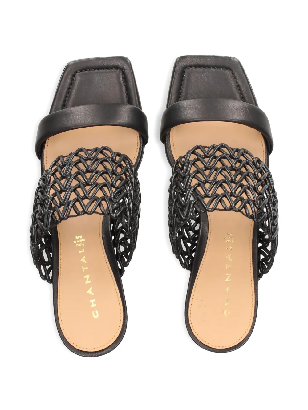Chantal Square-toe Sandals In Multi