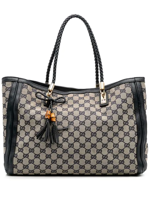 Gucci Pre-Owned 2016-2025 medium GG Bella canvas shopper