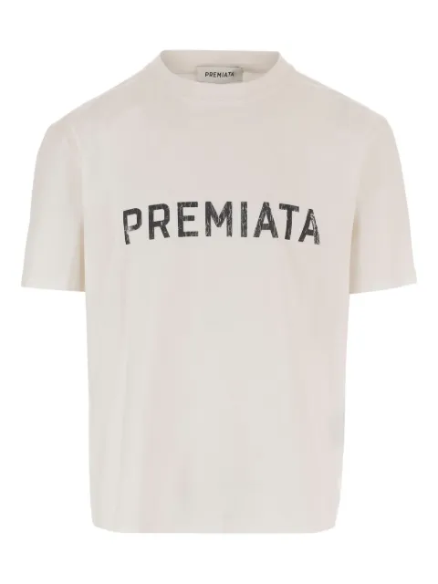 Premiata logo-print graphic-print T-shirt