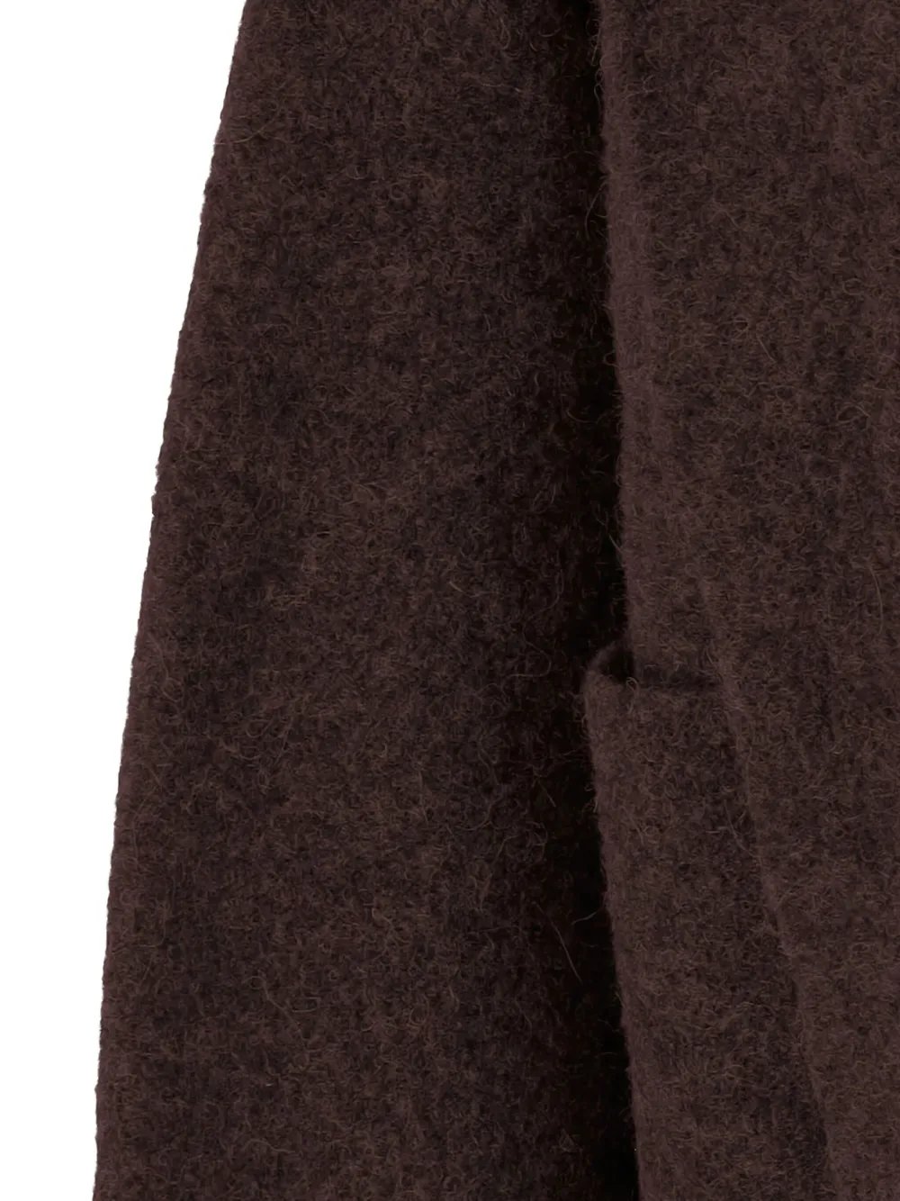 Lauren Manoogian Baby Alpaca And Merino Wool Blend Coat In Brown