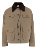 ASPESI button-fastening patch-pocket jacket - Neutrals