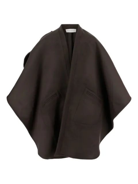 Niccolò Pasqualetti ruffled-detailing cape