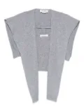 Monse cap-sleeve cashmere top - Grey