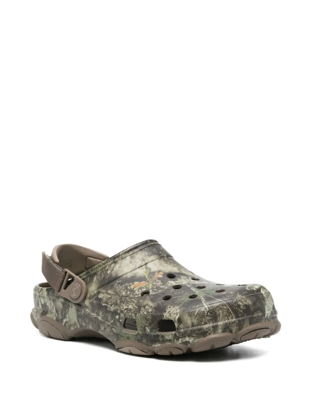 Crocs x Realtree camouflage-print sandals Groen