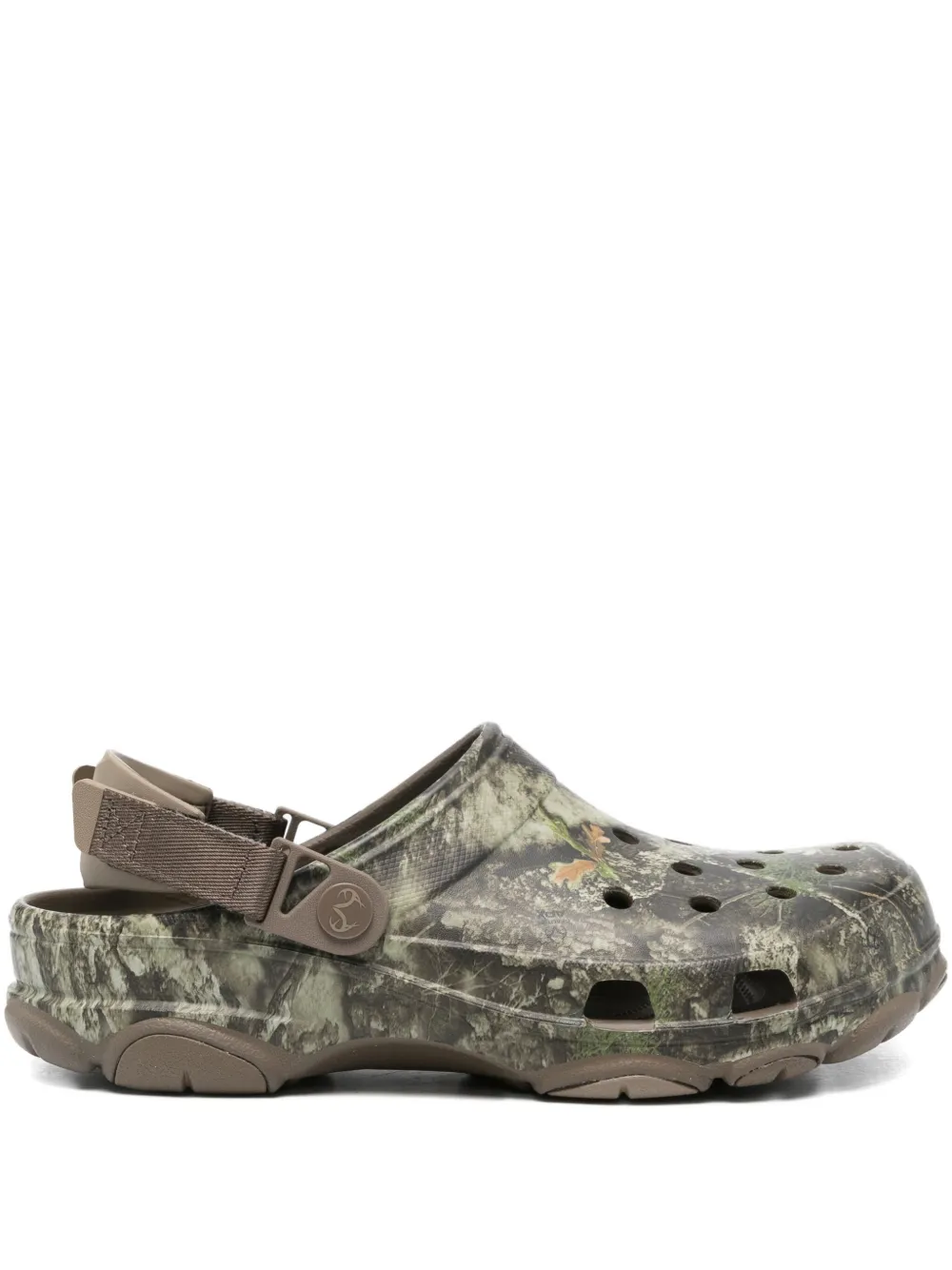 Crocs x Realtree camouflage-print sandals Groen