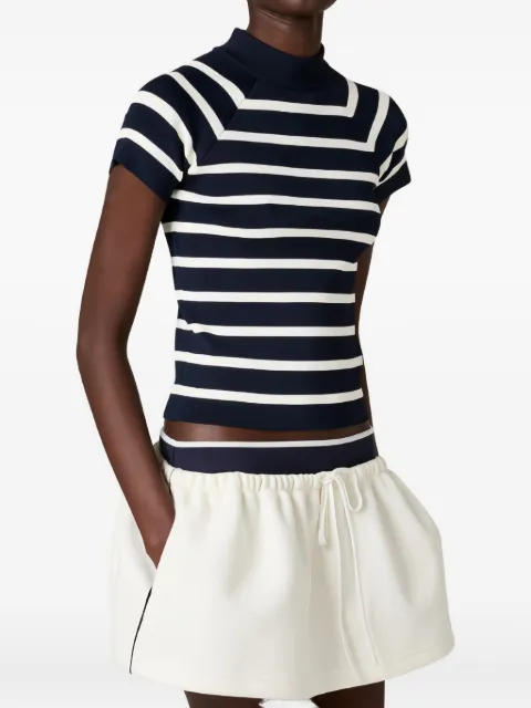 Miu Miu striped short-sleeve T-shirt