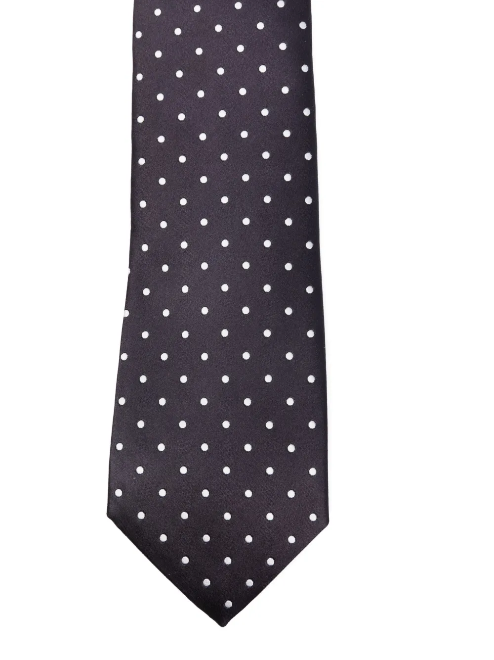 Tom Ford Polka-dot Silk Tie In Blue