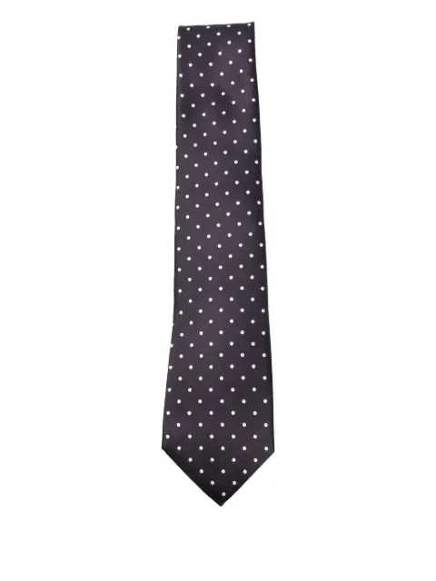 TOM FORD polka-dot silk tie