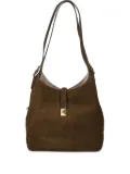 Kate Spade large Deco suede leather tote bag - Brown