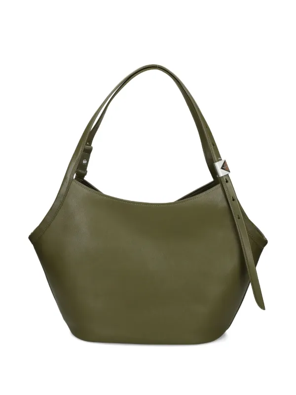 Kate Spade Deco Tulip Leather Tote Bag | Green | FARFETCH