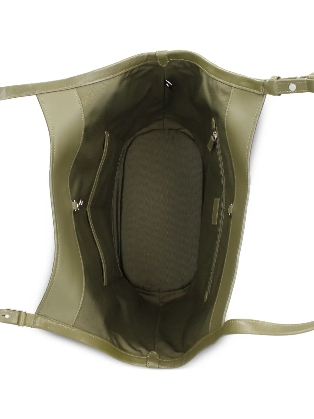 Kate Spade Deco Tulip leren shopper Groen