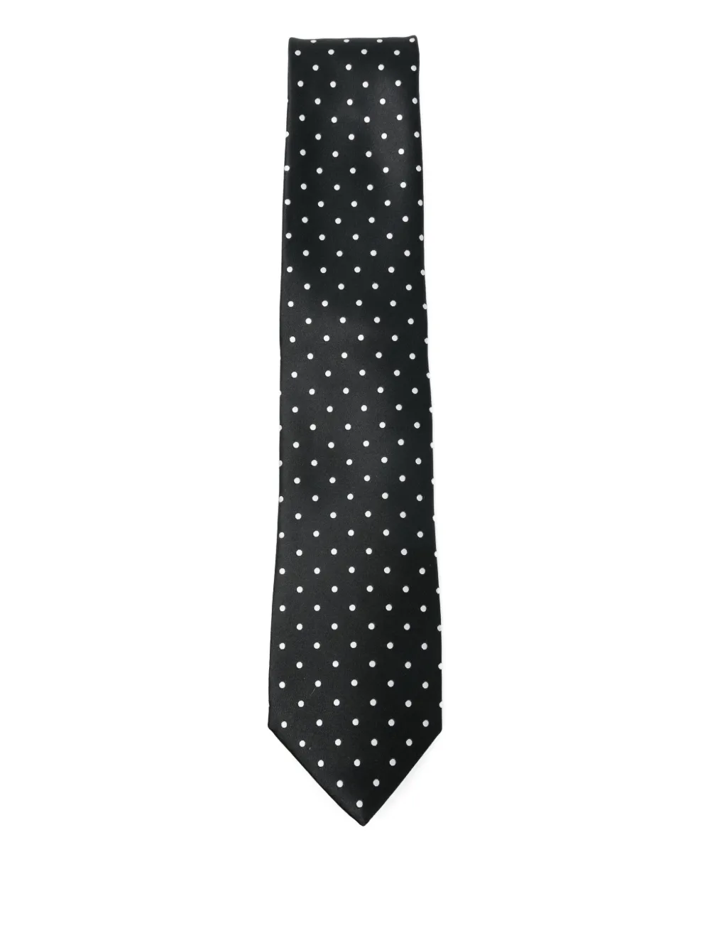 TOM FORD polka-dot silk tie | Black | Image 1