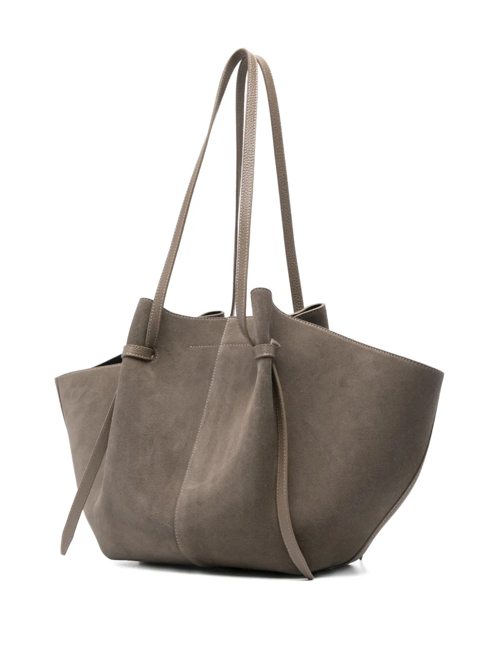 Yuzefi Large Mochi Shoulder Bag In Neutral