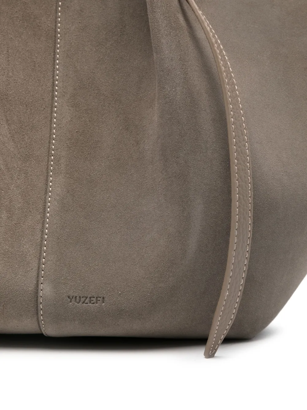 Yuzefi Large Mochi Shoulder Bag In Neutral