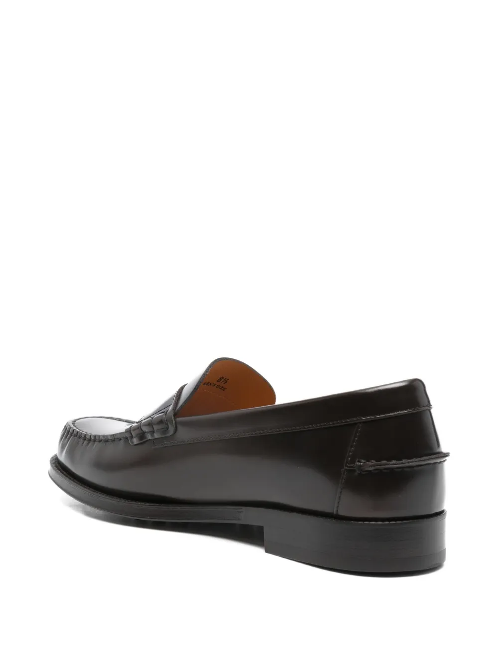 Tod's Penny-slot Leather Loafers In Brown