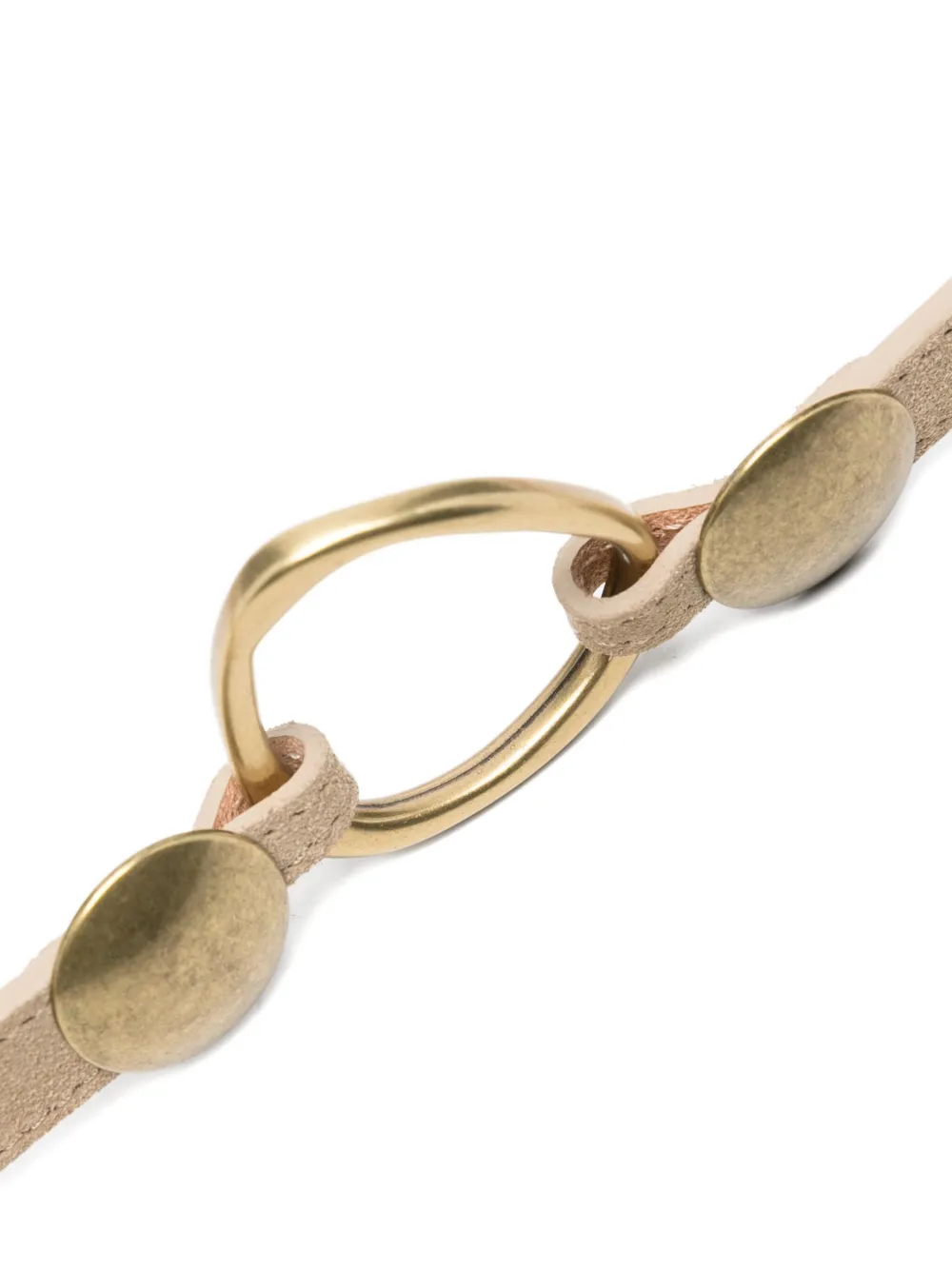 ISABEL MARANT Riem met studs - Beige
