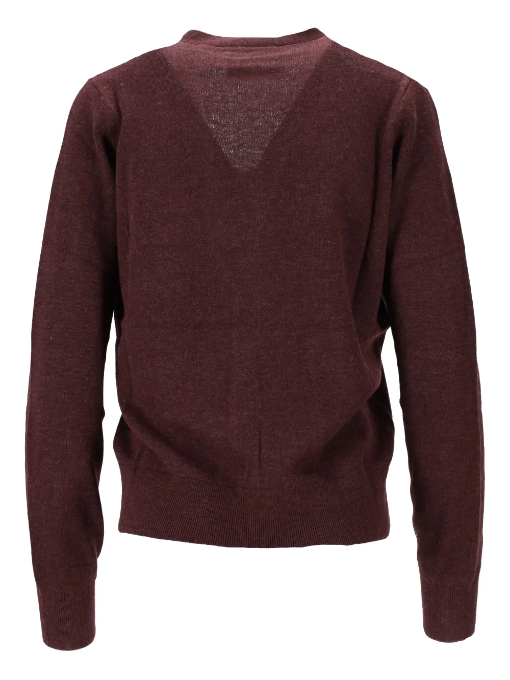 Isabel Marant Carline Buttoned Cardigan In Burgundy