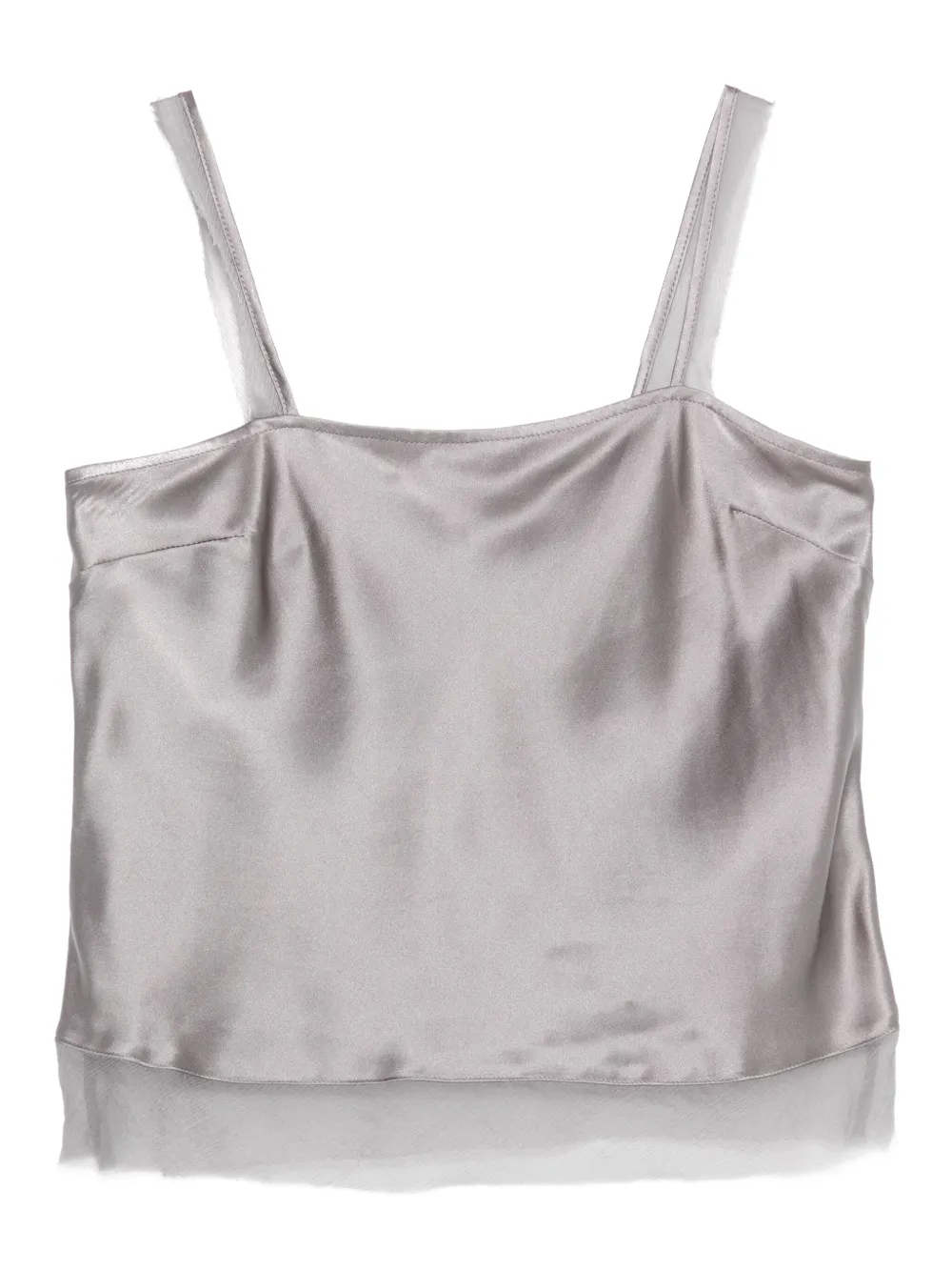 The Garment silk-satin top | Grey | Image 1
