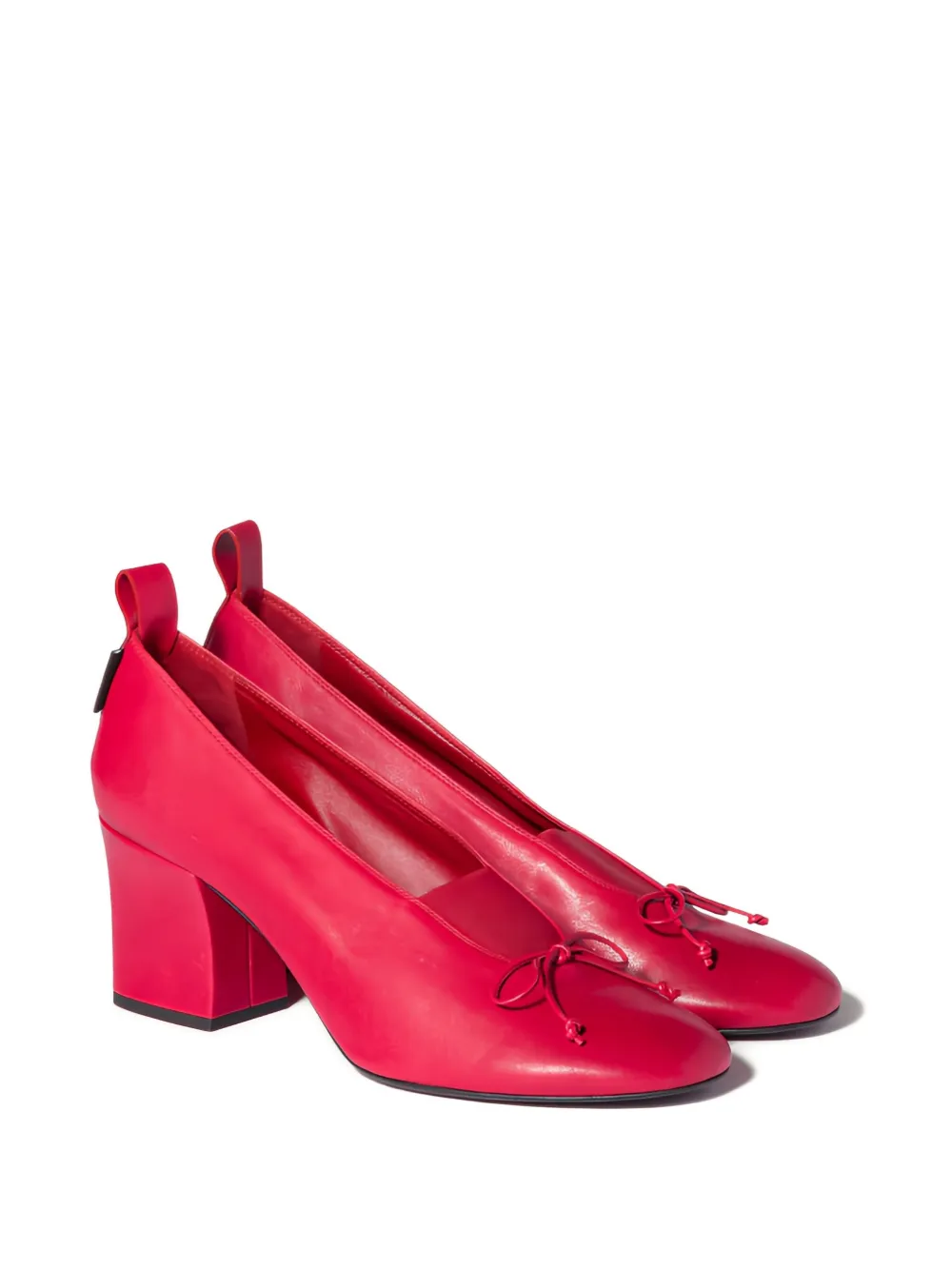 Miu Miu 65mm block-heel pumps | Heeled Pumps | Image 2