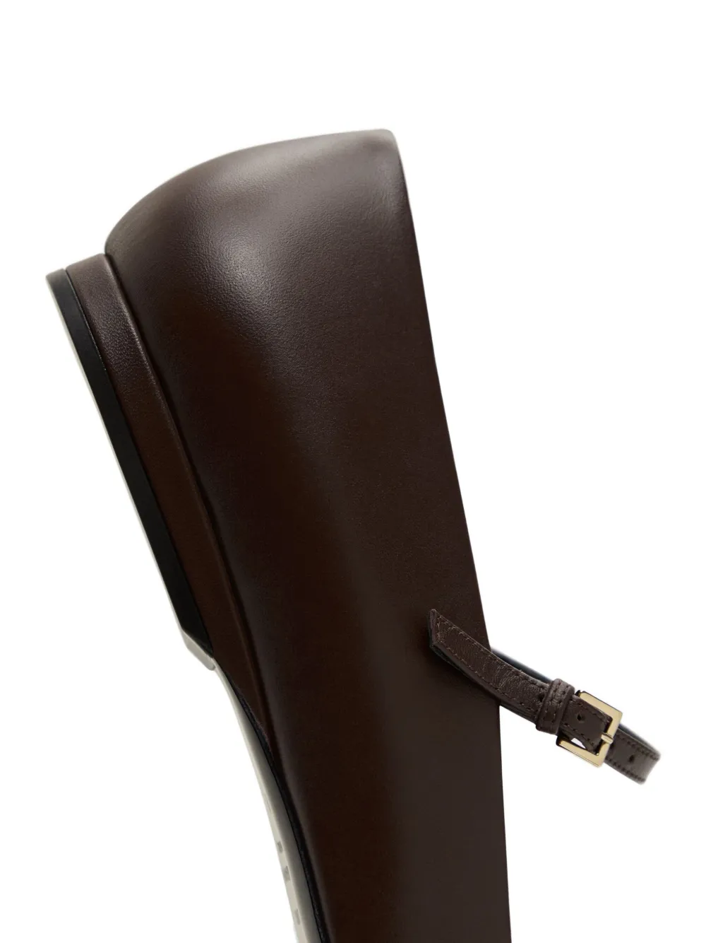 Loulou De Saison Alice Pointed-toe Ballet Flats In Brown