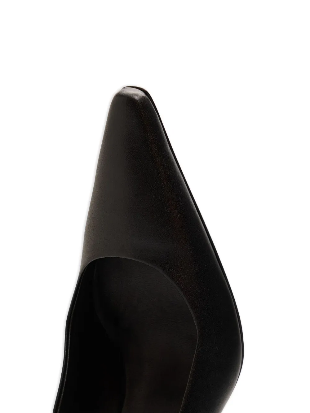 LouLou de Saison 85mm Carey pointed-toe heeled pumps Black