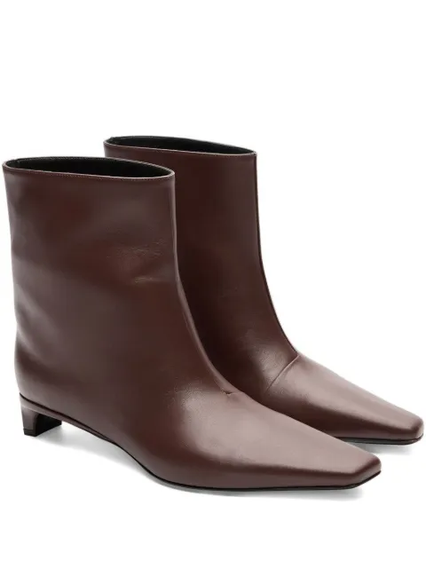 LouLou de Saison 35mm Celine Lds leather pointed-toe ankle boots